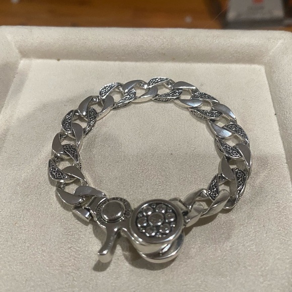 Gusmi Mang Other - Silver Men's Chain Bracelet